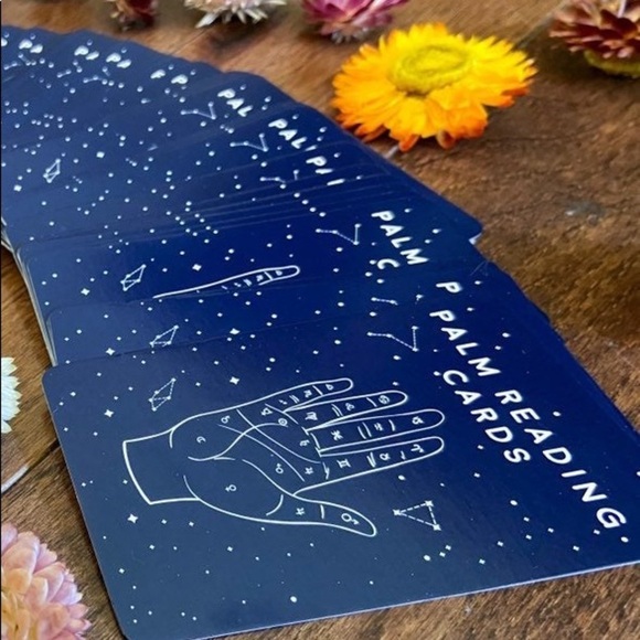 NEW Palm Reading Cards Palmistry Witchcraft Divination Witchy Occult Divination - Picture 2 of 8